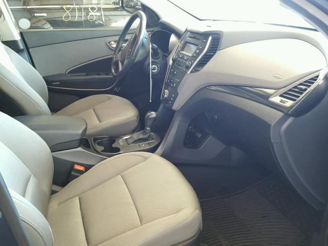 5XYZU3LB7DG034303 - 2013 HYUNDAI SANTA FE S Mavi foto 5