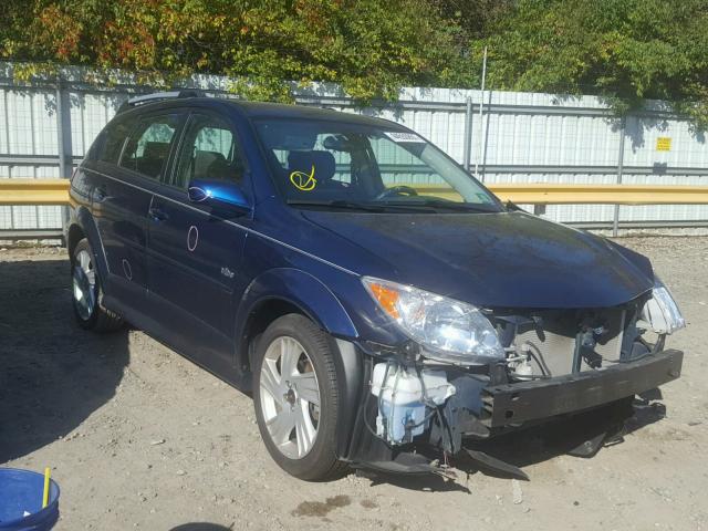 5Y2SL67888Z424564 - 2008 PONTIAC VIBE BLUE photo 1