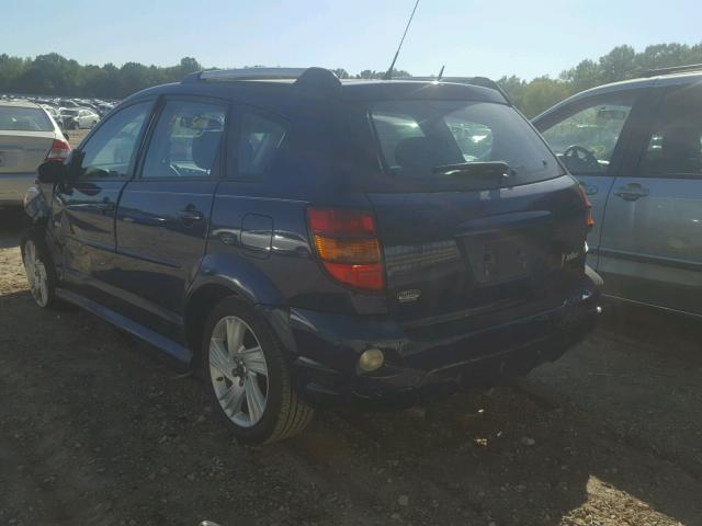 5Y2SL67888Z424564 - 2008 PONTIAC VIBE BLUE photo 3