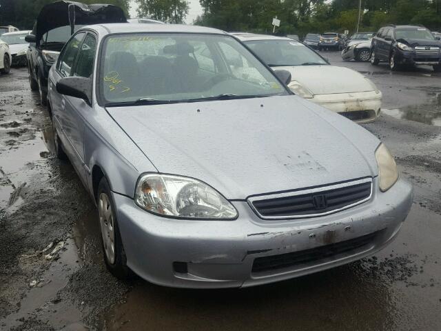 2HGEJ6615YH530978 - 2000 HONDA CIVIC BASE SILVER photo 1
