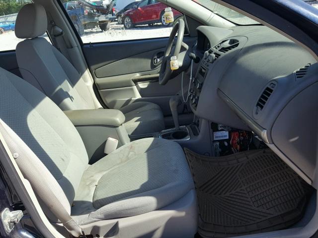 1G1ZS58F37F297515 - 2007 CHEVROLET MALIBU LS ლურჯი ფოტო 5