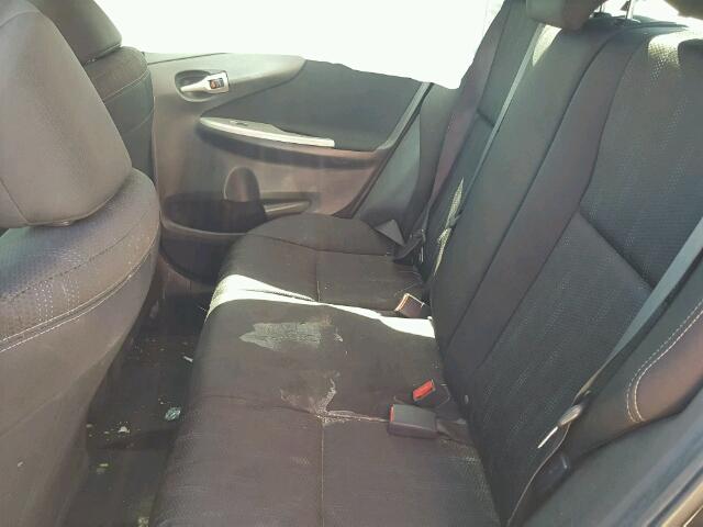 5YFBU4EE0DP117436 - 2013 TOYOTA COROLLA BA BLACK photo 6