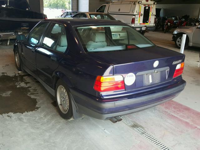 WBACB4322SFM23395 - 1995 BMW 325 I AUTO BLUE photo 3