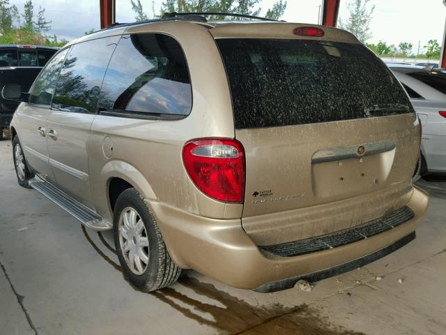 2A4GP54L46R916720 - 2006 CHRYSLER TOWN & COU GOLD photo 3