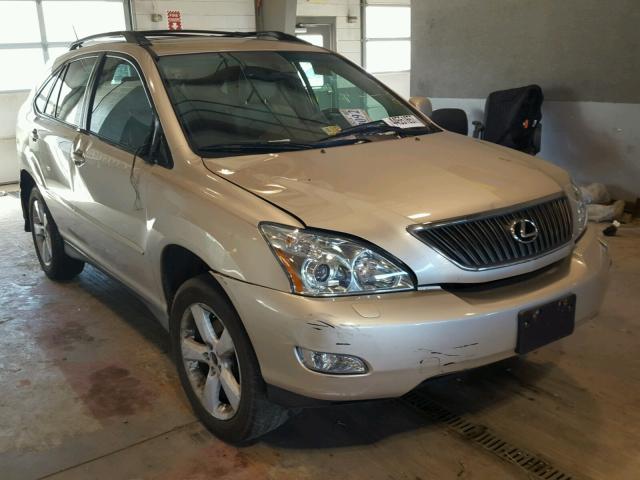 2T2HK31UX7C002639 - 2007 LEXUS RX 350 BEIGE photo 1