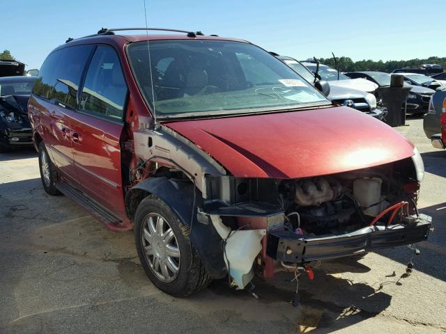 2C8GP64L15R479073 - 2005 CHRYSLER TOWN & COU RED photo 1