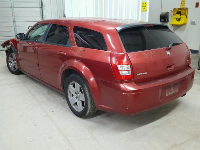 2D4FV48V35H570065 - 2005 DODGE MAGNUM SXT RED photo 3