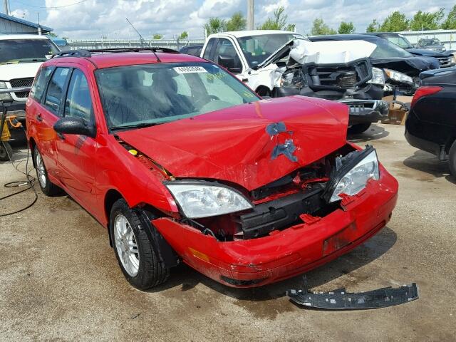 1FAFP36N66W133836 - 2006 FORD FOCUS ZXW RED photo 1