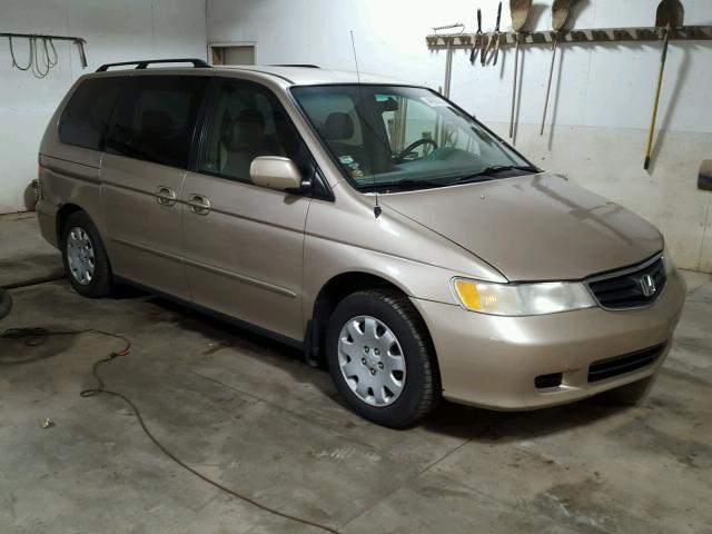 2HKRL18912H014521 - 2002 HONDA ODYSSEY EX TAN photo 1