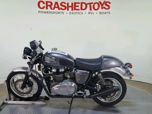 SMT920K195J221624 - 2005 TRIUMPH MOTORCYCLE BONNEVILLE GRAY photo 5