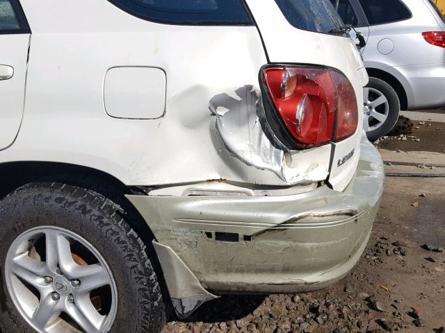 JT6HF10UXX0029467 - 1999 LEXUS RX 300 BEIGE photo 9