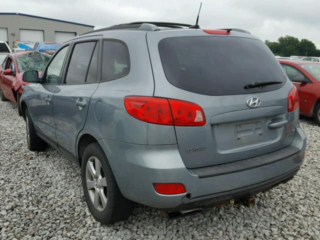 5NMSH73E97H046082 - 2007 HYUNDAI SANTA FE S GRAY photo 3