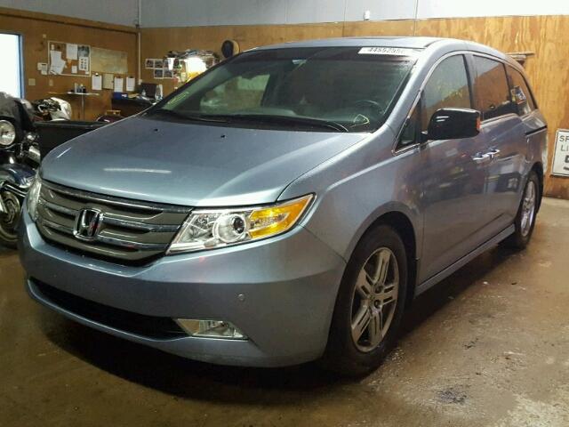 5FNRL5H96CB085902 - 2012 HONDA ODYSSEY TO BLUE photo 2