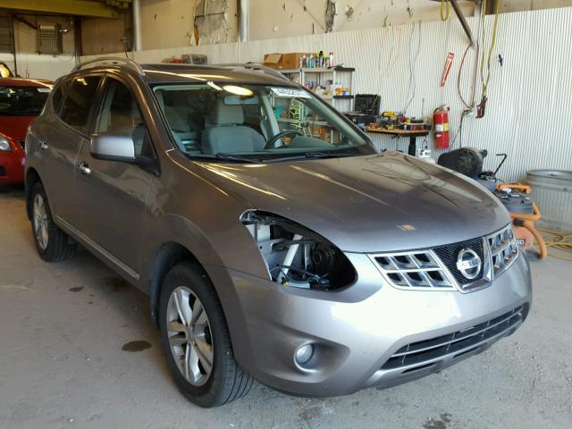 JN8AS5MT2CW604896 - 2012 NISSAN ROGUE S GRAY photo 1