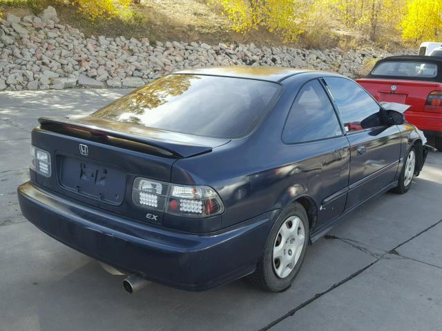 1HGEJ8242WL085983 - 1998 HONDA CIVIC EX Blau Foto 4