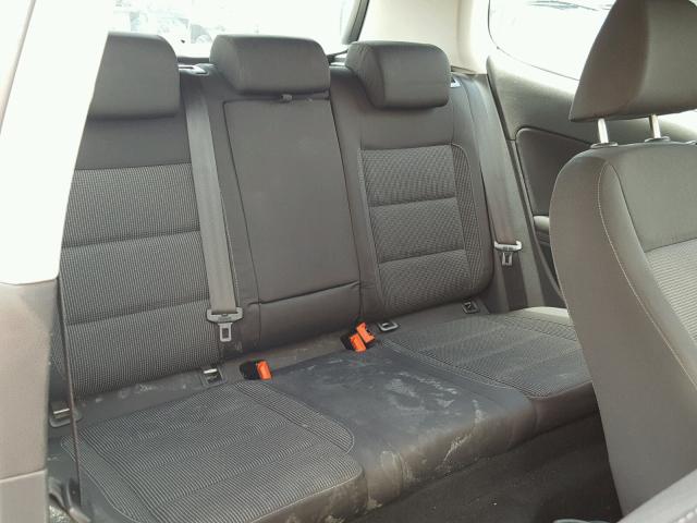 WVWAA7AJ7AW167732 - 2010 VOLKSWAGEN GOLF SILVER photo 6