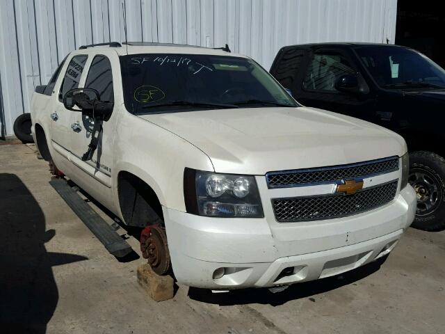 3GNFK12398G249817 - 2008 CHEVROLET AVALANCHE WHITE photo 1