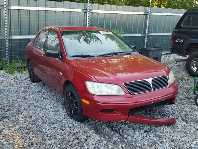 JA3AJ26E53U022605 - 2003 MITSUBISHI LANCER ES RED photo 1