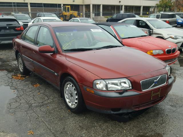 YV1TS94D1Y1082409 - 2000 VOLVO S80 RED photo 1