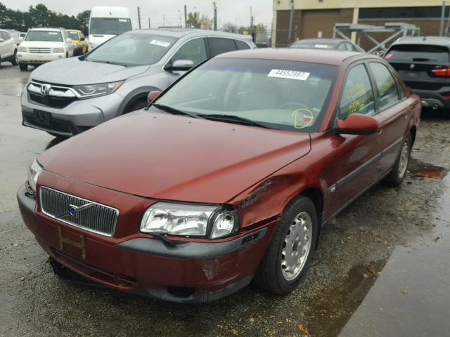 YV1TS94D1Y1082409 - 2000 VOLVO S80 RED photo 2