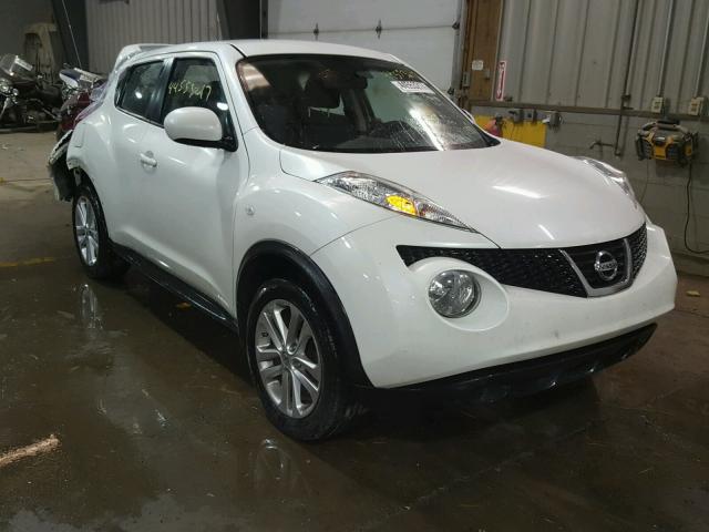 JN8AF5MV5DT206882 - 2013 NISSAN JUKE S WHITE photo 1