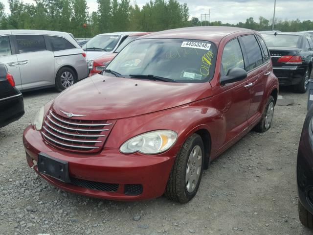 3A4FY58BX7T540727 - 2007 CHRYSLER PT CRUISER RED photo 2