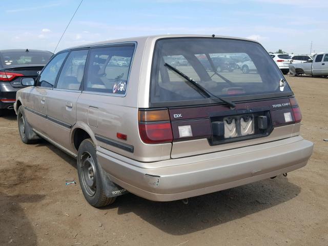 JT2SV21W0M0382540 - 1991 TOYOTA CAMRY DLX GOLD photo 3