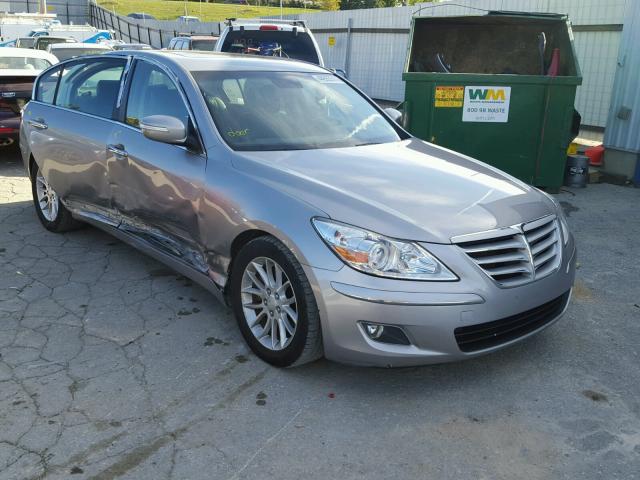 KMHGC46E89U021700 - 2009 HYUNDAI GENESIS SILVER photo 1