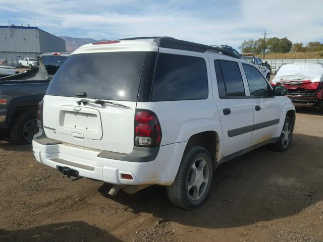 1GNET16S356130989 - 2005 CHEVROLET TRAILBLAZE WHITE photo 4