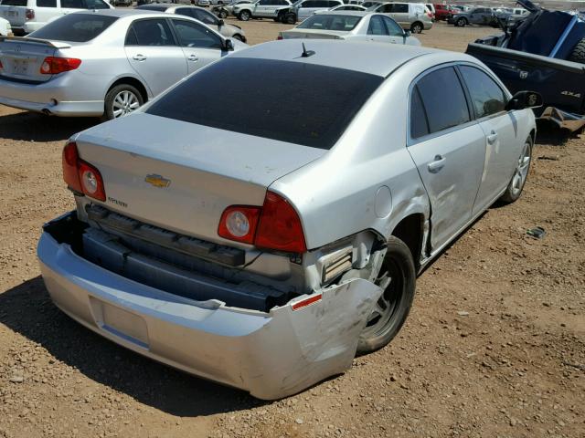 1G1ZA5E10BF201523 - 2011 CHEVROLET MALIBU LS 银色 照片 4