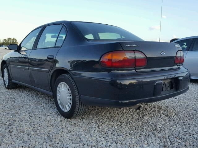 1G1ND52J83M707589 - 2003 CHEVROLET MALIBU BLACK photo 3