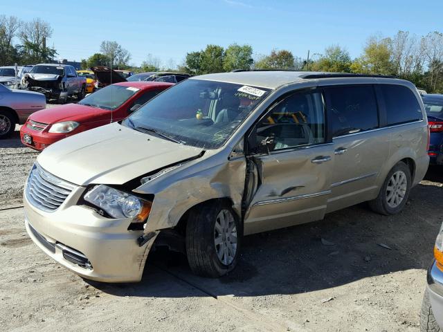 2C4RC1CG9CR152267 - 2012 CHRYSLER TOWN & COU GOLD photo 10