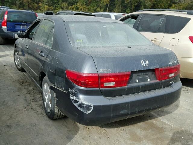 1HGCM56445A155808 - 2005 HONDA ACCORD LX GRAY photo 3