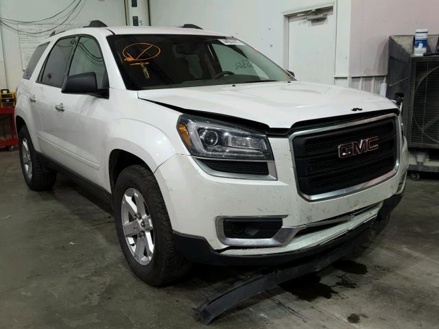 1GKKRPKDXGJ267565 - 2016 GMC ACADIA SLE WHITE photo 1