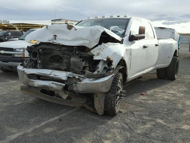 3C63RRGL6EG142516 - 2014 RAM 3500 ST WHITE photo 2