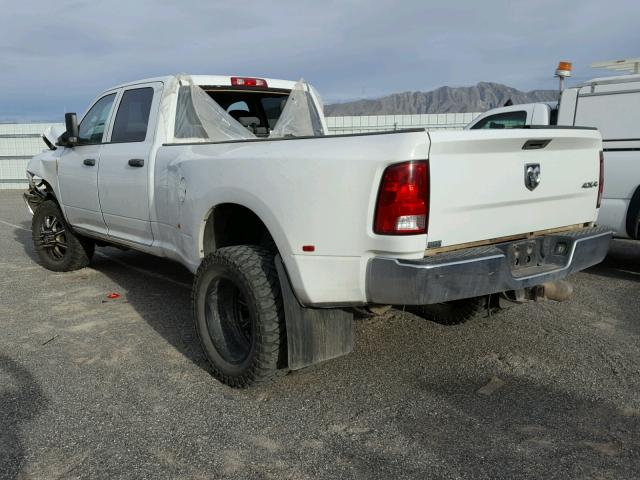 3C63RRGL6EG142516 - 2014 RAM 3500 ST WHITE photo 3