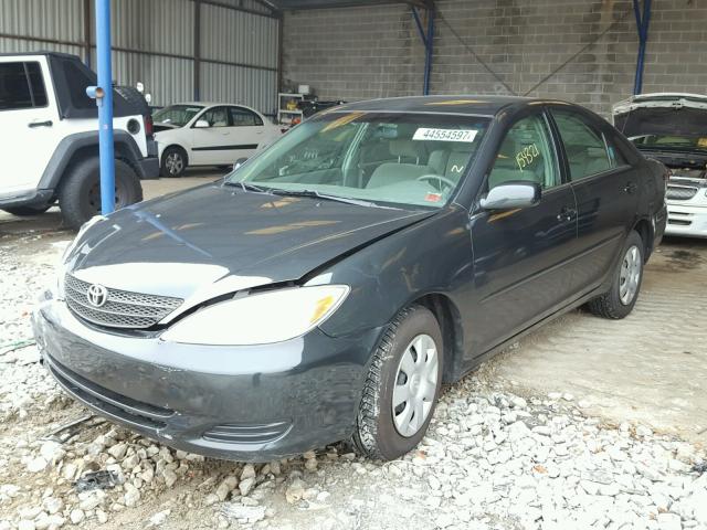 4T1BE32K74U356496 - 2004 TOYOTA CAMRY LE GREEN photo 2