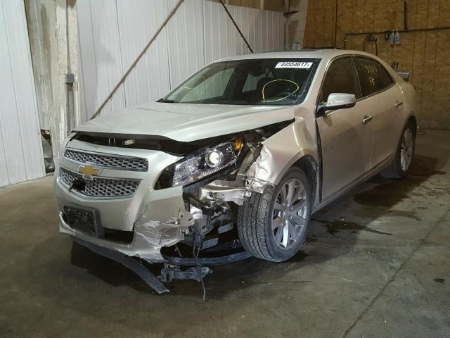 1G11H5SA9DF161586 - 2013 CHEVROLET MALIBU LTZ 棕色 照片 2