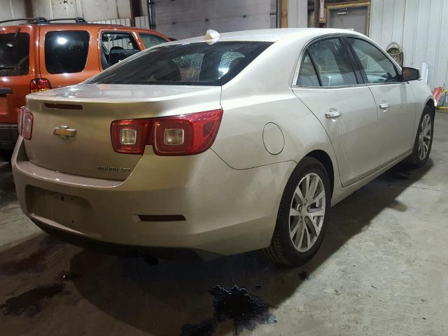 1G11H5SA9DF161586 - 2013 CHEVROLET MALIBU LTZ TAN photo 4