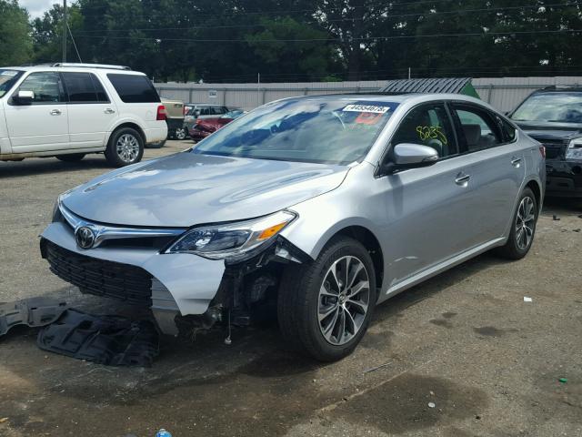 4T1BK1EB2HU253677 - 2017 TOYOTA AVALON XLE SILVER photo 2