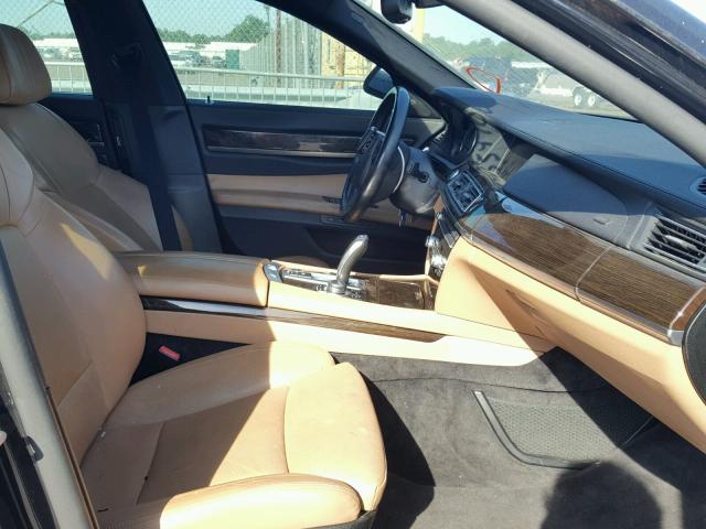 WBAKA8C51ACY35565 - 2010 BMW 750 I BLUE photo 5