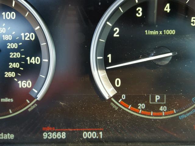 WBAKA8C51ACY35565 - 2010 BMW 750 I BLUE photo 8