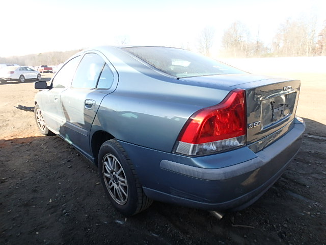 YV1RS61T042334658 - 2004 VOLVO S60 BLUE photo 3