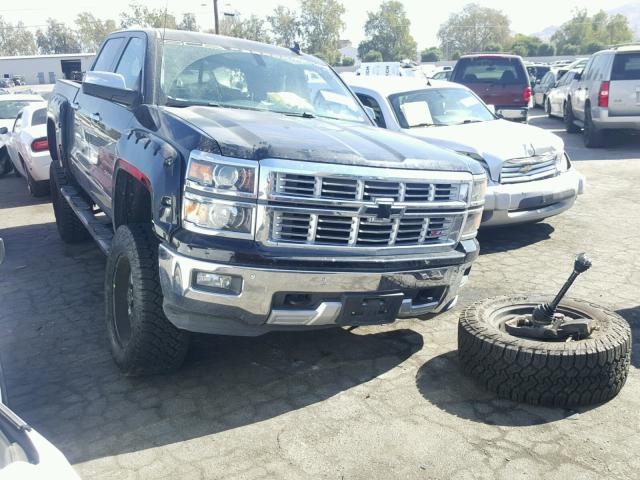 3GCUKSEJ2FG333135 - 2015 CHEVROLET SILVERADO BLACK photo 1