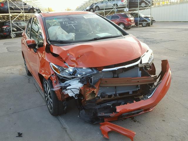 3HGGK5H02JM701889 - 2018 HONDA FIT EX ORANGE photo 1