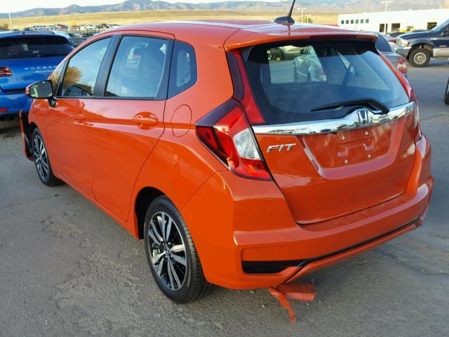 3HGGK5H02JM701889 - 2018 HONDA FIT EX ORANGE photo 3