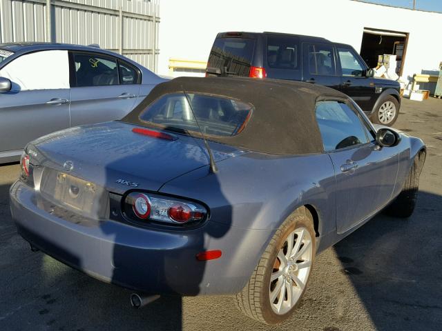 JM1NC25F170130224 - 2007 MAZDA MX-5 MIATA GRAY photo 4