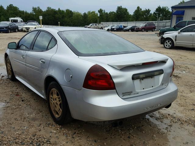 2G2WP522041341561 - 2004 PONTIAC GRAND PRIX SILVER photo 3