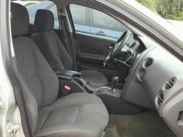 2G2WP522041341561 - 2004 PONTIAC GRAND PRIX SILVER photo 5