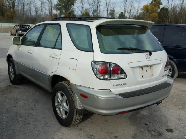 JTJHF10U920283492 - 2002 LEXUS RX WHITE photo 3